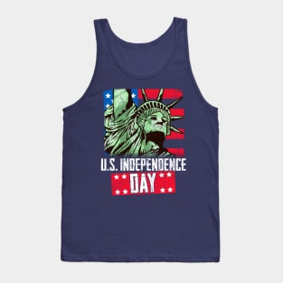 Independence Day 4th of July Patriotic USA America Tank Top